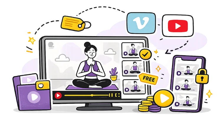 Videobibliotek for studioer og instruktører