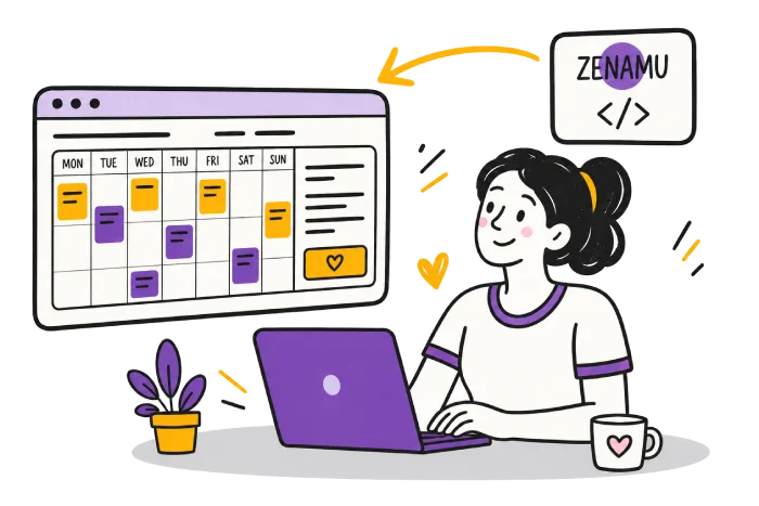 Zenamu courses integration