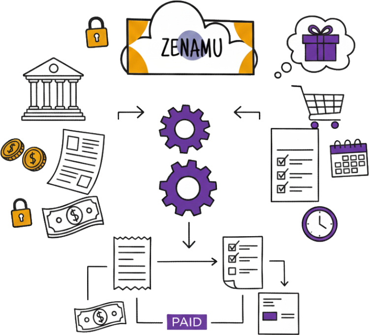 Automatic bank payment matching