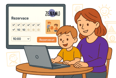 Booking system for family and parent centers