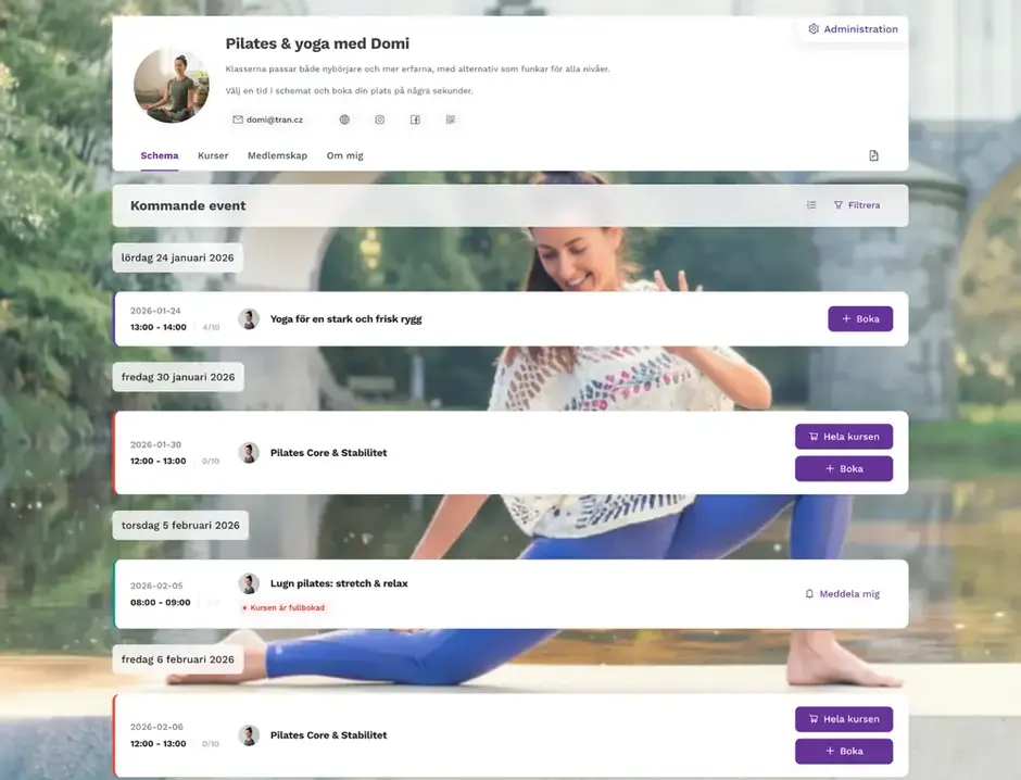 Onlinebokningssystem